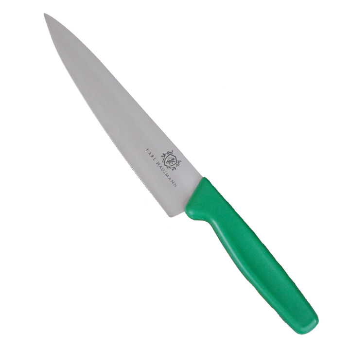 Nóż szefa kuchni 20,5 cm z zieloną rękojeścią