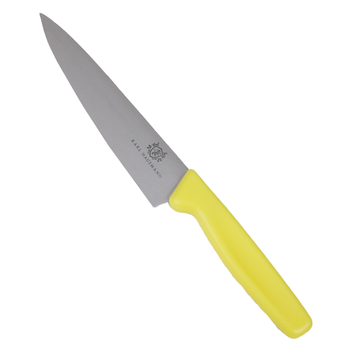 Nóż szefa kuchni 20,5 cm z żółtą rękojeścią
